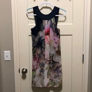 Ted Baker Pure Peony Ombré Swing Dress